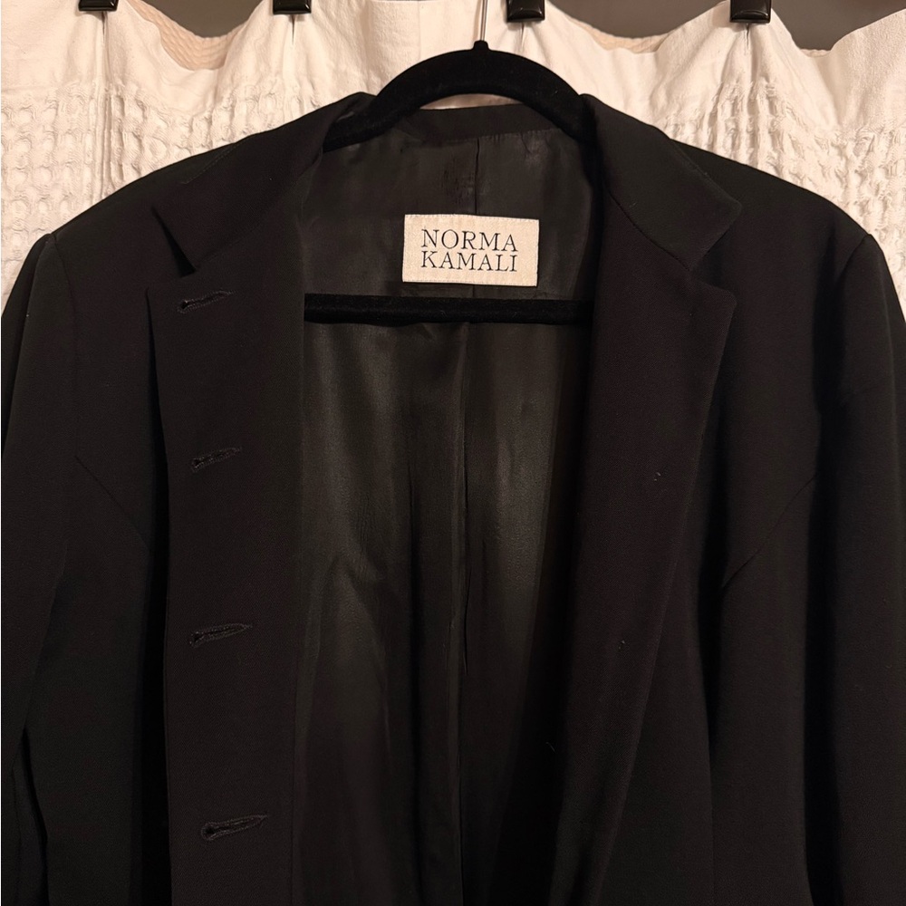 Vintage Norma Kamali black blazer